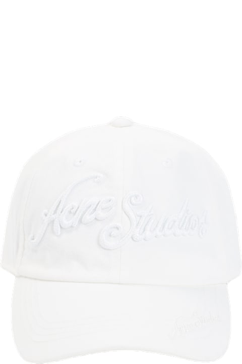 Acne Studios Accessories for Men Acne Studios Embroidery Baseball Cap