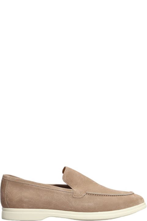Tagliatore 0205 لـ Men Tagliatore 0205 Simon Pe Loafers In Taupe Suede
