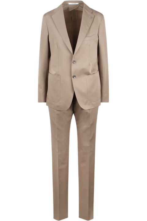 Tagliatore Suits for Men Tagliatore Single-breasted Tailored Suit