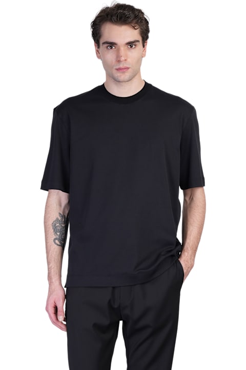 Zegna for Women Zegna T-shirt In Black Cotton