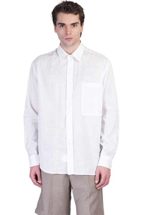 costumein Clothing for Men costumein Andrea Shirt In White Linen