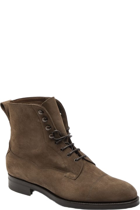 Edward Green Boots for Men Edward Green Mole Suede Boot