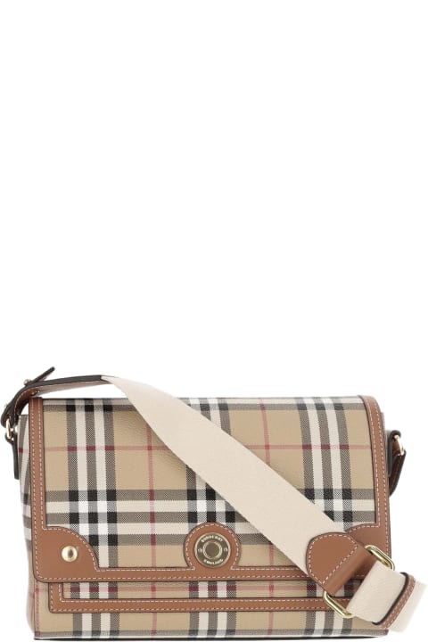 Shoulder Bags for Women Burberry Bag With Check Pattern
