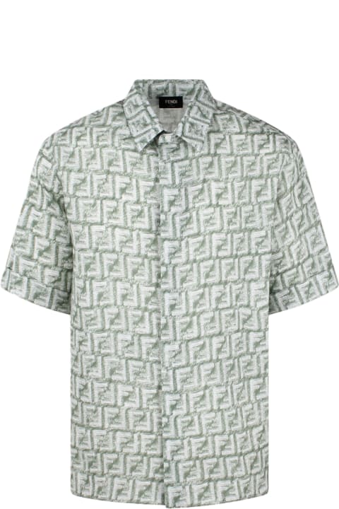 Fashion for Men Fendi Ff Linen Shirt