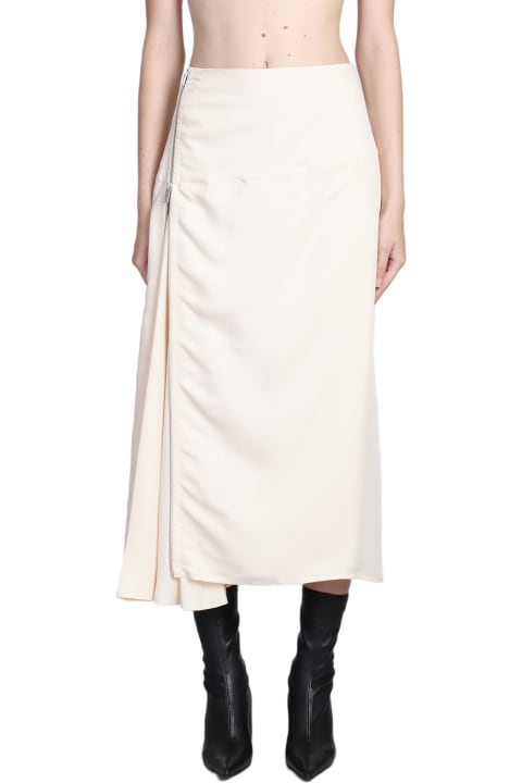Jil Sander Skirts for Women Jil Sander Skirt In Beige Wool