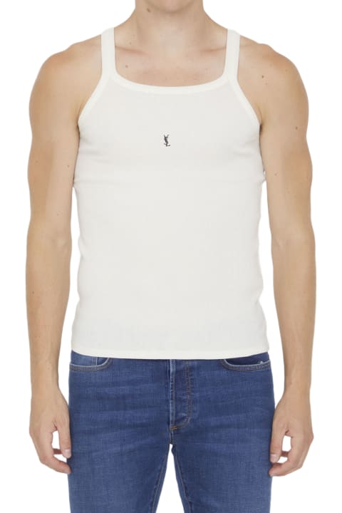 Homeware Saint Laurent Embroidered Tank Top