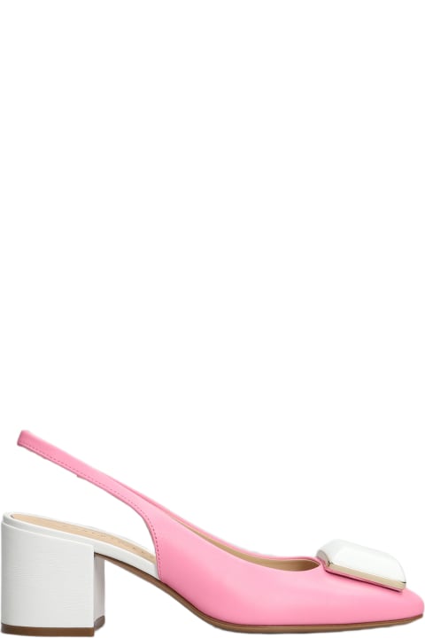 Roberto Festa High-Heeled Shoes for Women Roberto Festa Gaby Pumps In Rose-pink Leather
