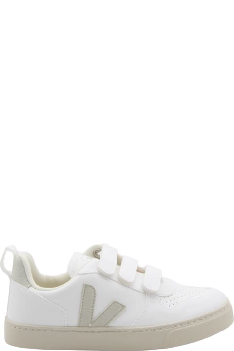 Veja Shoes for Boys Veja White Sneakers