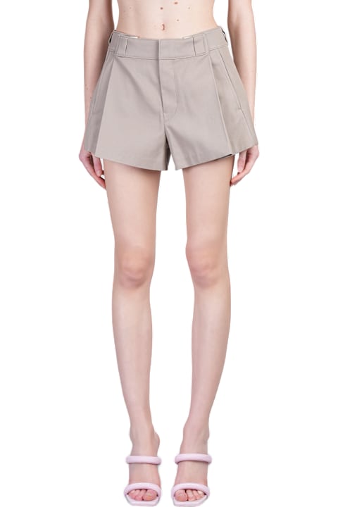 Alexander Wang Pants & Shorts for Women Alexander Wang High Waisted Pleated Workwear Short