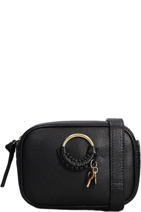 See by Chloé for Women See by Chloé Camera Bag Shoulder Bag In Black Leather