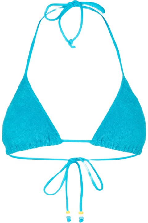 أدوات منزلية MC2 Saint Barth Woman Terry Triangle Top Swimsuit With Charms