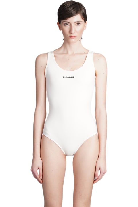 Jil Sander for Women Jil Sander Beachwear In White Polyamide