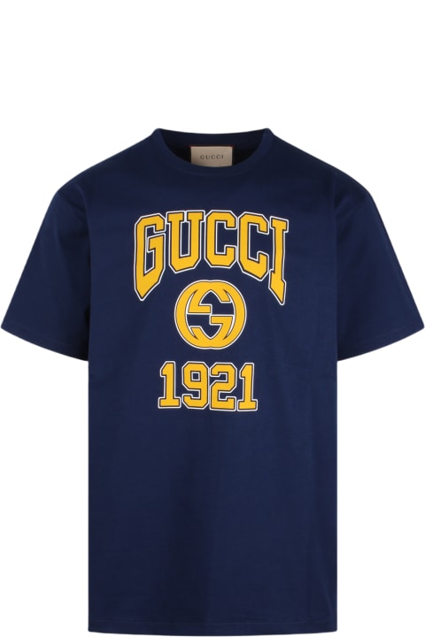 Gucci Topwear for Men Gucci Cotton Jersey Printed T-shirt