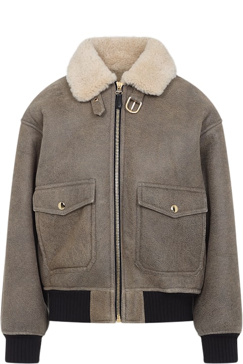 Coats & Jackets Sale for Women Celine Aviateur Brode Blouson