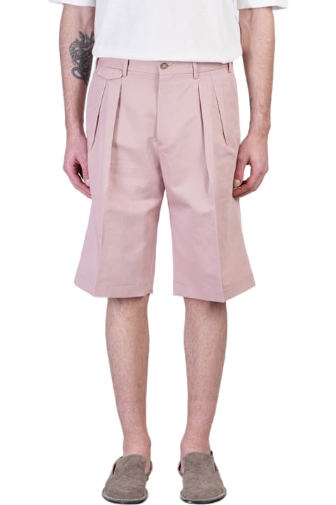 Briglia 1949 Clothing for Men Briglia 1949 Bedfords Shorts In Rose-pink Cotton