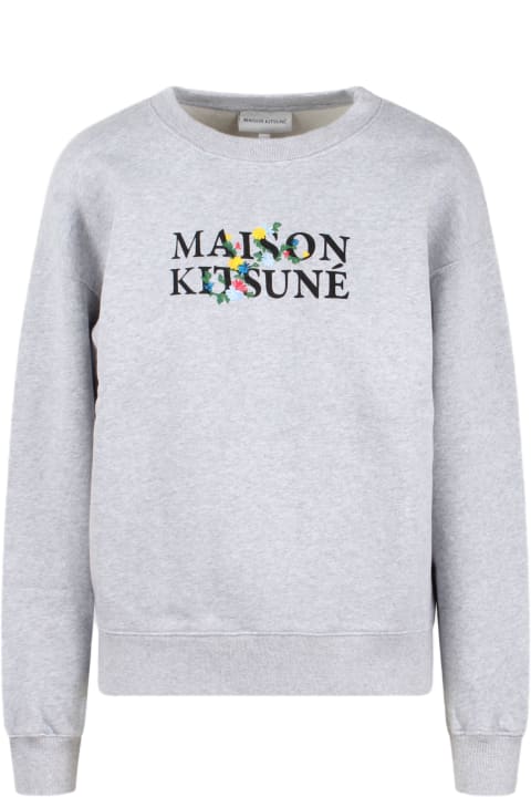 Fashion for Women Maison Kitsuné Maison Kitsune Flowers Comfort Sweatshirt