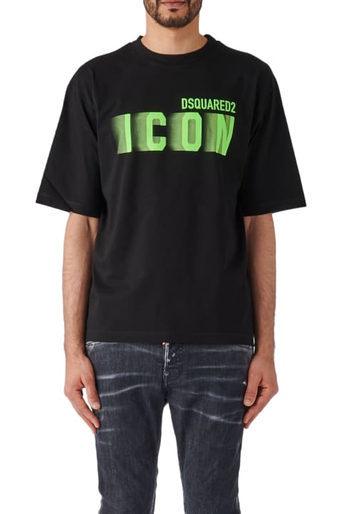 Dsquared2 for Men Dsquared2 Icon Blur Loose Fit Tee T-shirt