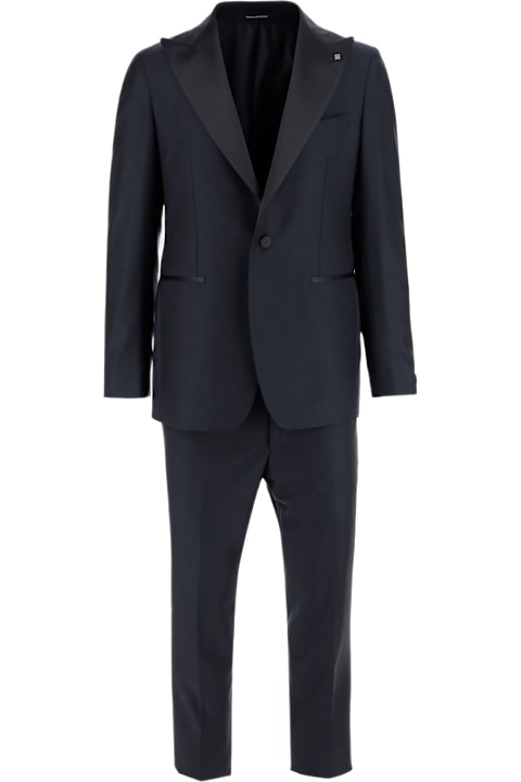 Tagliatore Suits for Men Tagliatore Wool Dress