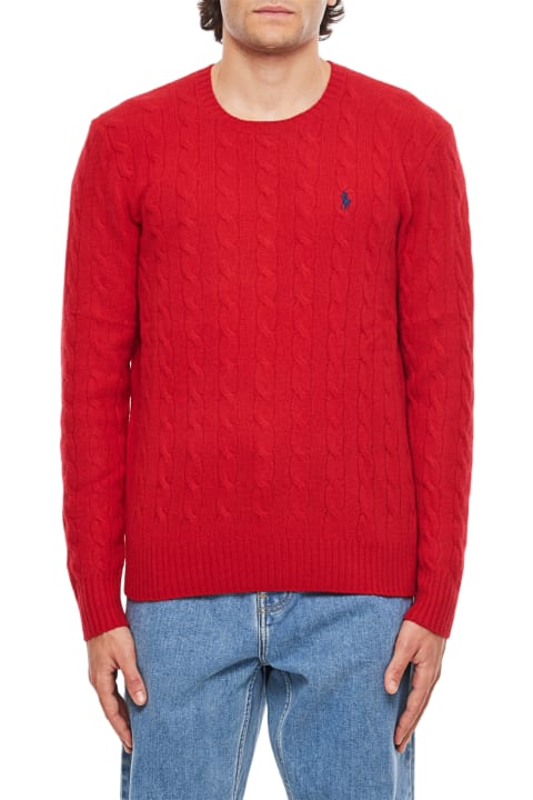 Homeware Polo Ralph Lauren Cable-knit Wool-cashmere Jumper
