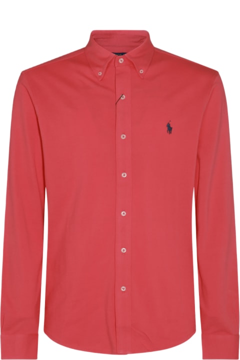 メンズ新着アイテム Polo Ralph Lauren Red Cotton Shirt Polo Ralph Lauren