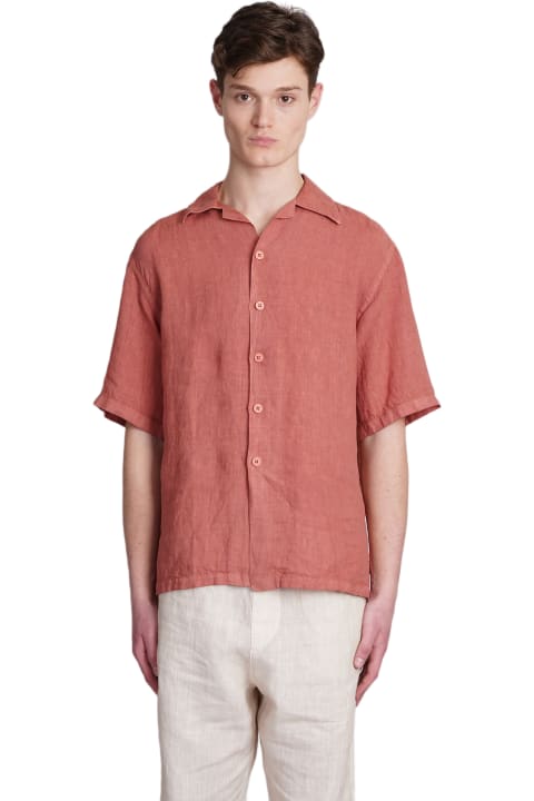 メンズ costumeinのシャツ costumein Robin Shirt In Copper Linen