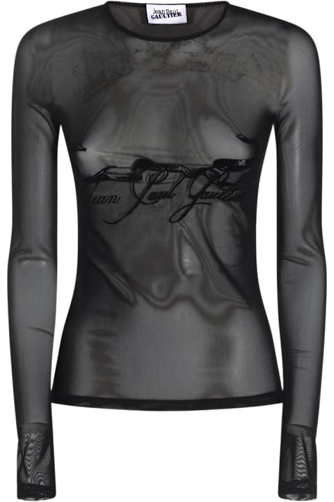 Jean Paul Gaultier Topwear for Women Jean Paul Gaultier Black Top