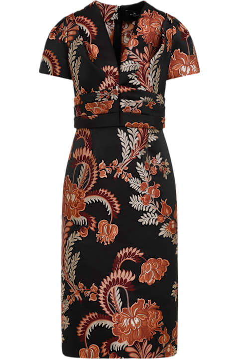 Homeware Etro Jacquard Midi Dress