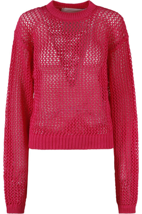 Ramael Sweaters for Women Ramael Bio Cable Crewneck Sweater