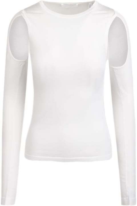 Helmut Lang Topwear for Women Helmut Lang Helmut Lang Cut-out T-shirt