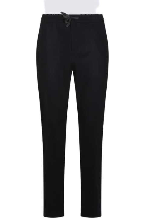 Canali for Men Canali Black Wool Pants