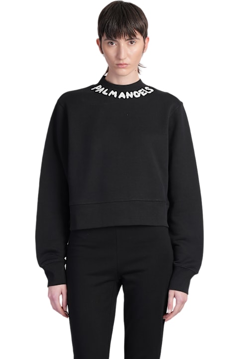 Palm Angels for Women Palm Angels Sweatshirt In Black Cotton