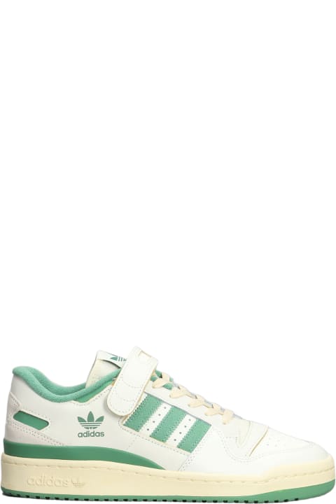 Adidas Sneakers for Women Adidas Forum 84 Low Sneakers In White Leather