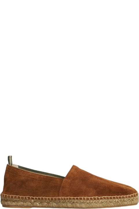 Castañer Shoes for Men Castañer Pablo T-186 Espadrilles In Brown Suede