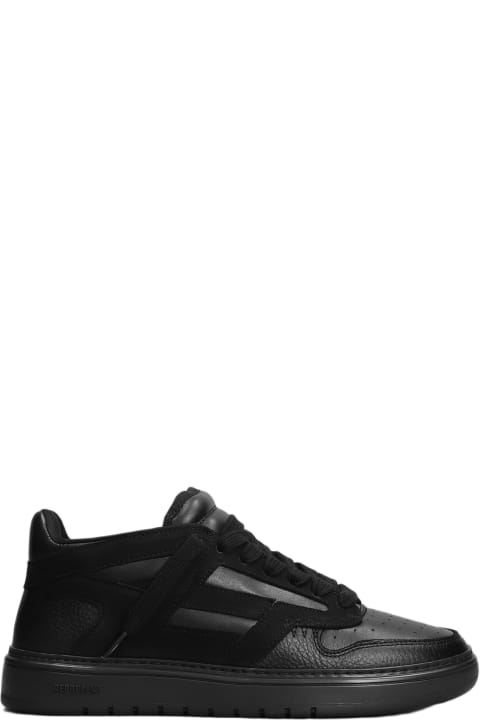 REPRESENT for Men REPRESENT Reptor Sneakers In Black Leather
