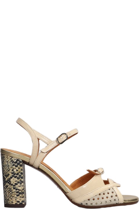Chie Mihara Shoes for Women Chie Mihara Bindi Sandals In Beige Leather