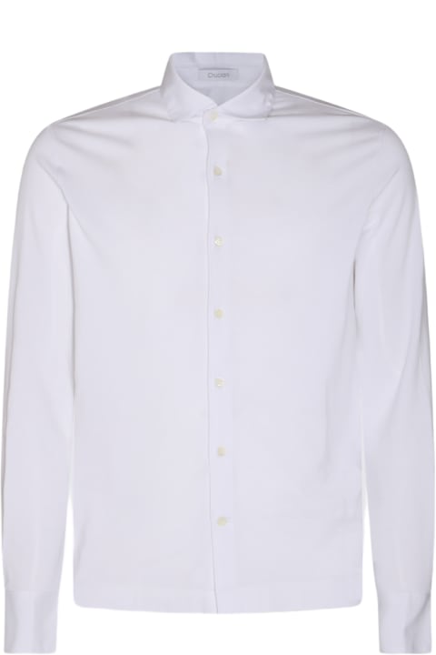 Cruciani Shirts for Men Cruciani White Cotton Shirt