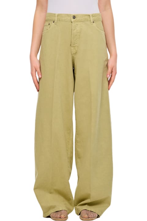 Haikure Pants & Shorts for Women Haikure Bethany Twill 45 Baggy Denim Pants