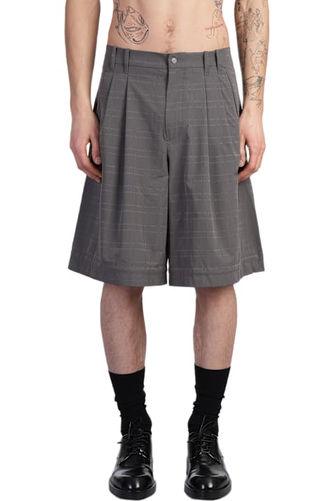 J.L-A.L Women J.L-A.L Mica Short Shorts In Grey Polyester