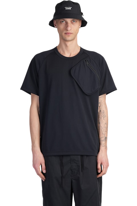 Comme Des Garçons Homme Plus for Men Comme Des Garçons Homme Plus T-shirt In Black Polyester
