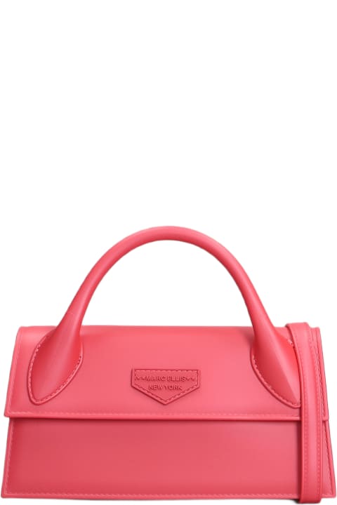 Totes for Women Marc Ellis Flat Arrow Hand Bag In Fuxia Faux Leather