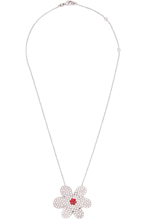 ウィメンズ ネックレス Marni Brass Necklace W/pendant