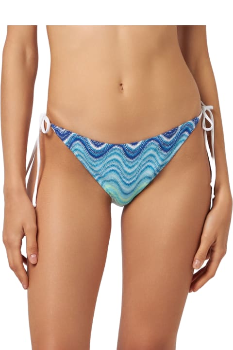 Homeware MC2 Saint Barth Woman Raschel Classic Swim Briefs Virgo