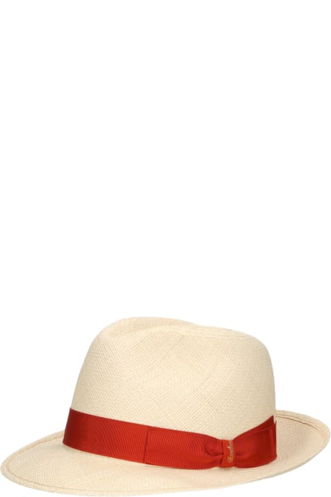Hats for Men Borsalino Federico Panama Quito Medium Brim