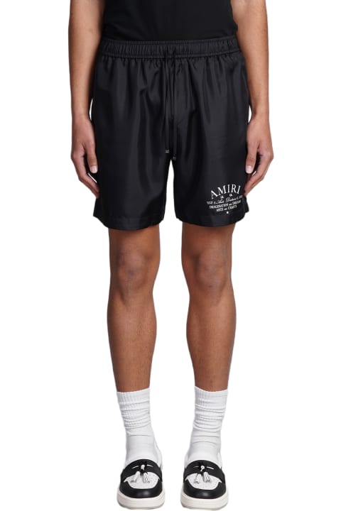 メンズ ボトムス AMIRI Shorts In Black Silk