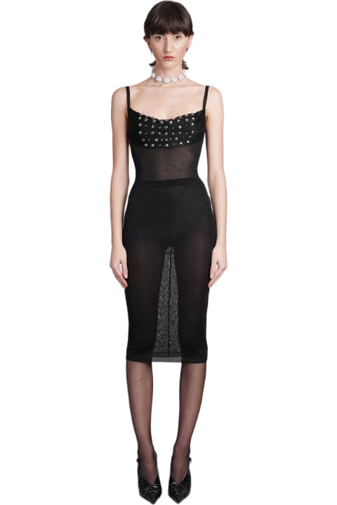 Alessandra Rich Jumpsuits for Women Alessandra Rich Dress In Black Viscose