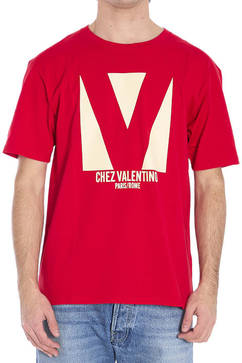 Topwear for Men Valentino Garavani Chez Valentino T-shirt
