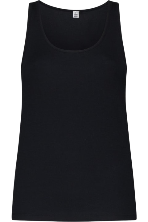Clothing for Women Totême Rib Knit Cotton Tank Top