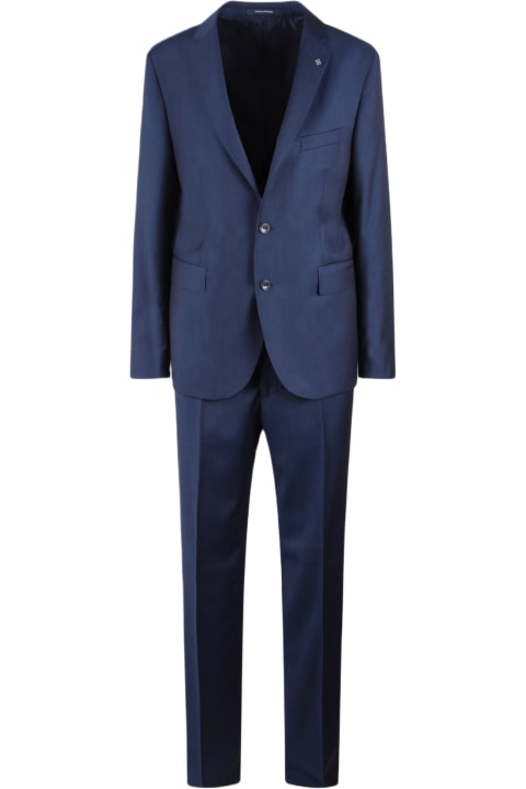 Suits for Men Tagliatore Single-breasted Tailored Suit