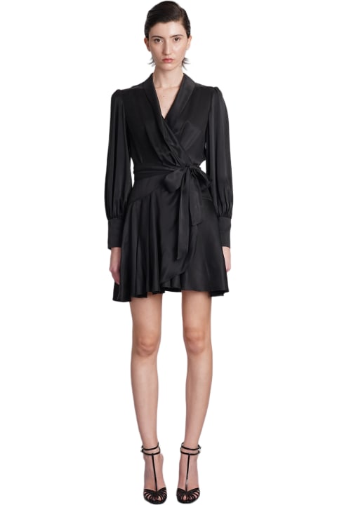 Dresses for Women Zimmermann Dress In Black Silk