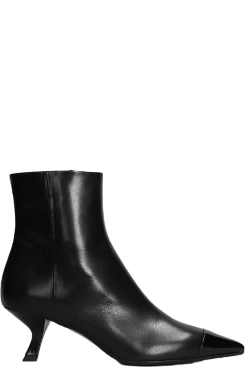 Fabio Rusconi Boots for Women Fabio Rusconi High Heels Ankle Boots In Black Leather